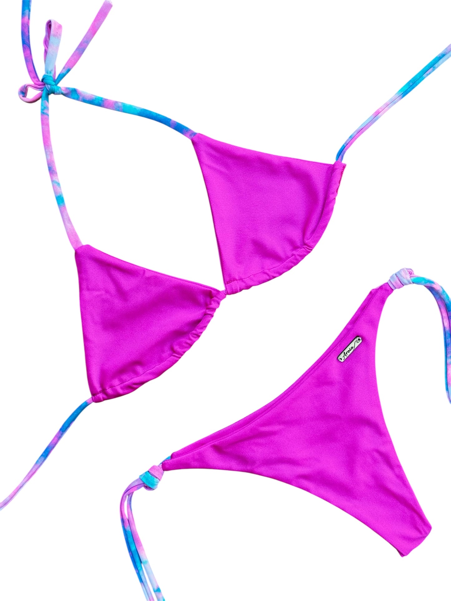 CLASSIC FUCSIA TIE DYE - TOP