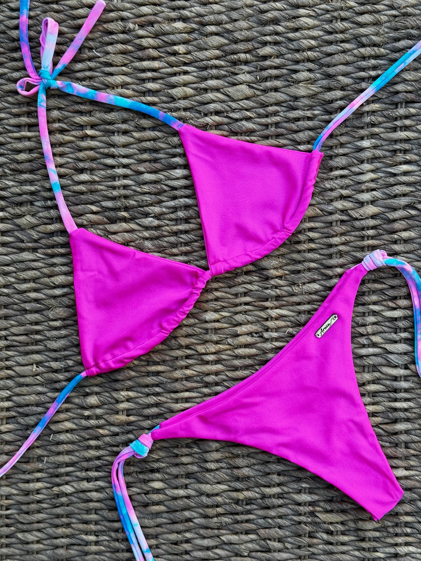 CLASSIC FUCSIA TIE DYE - TOP