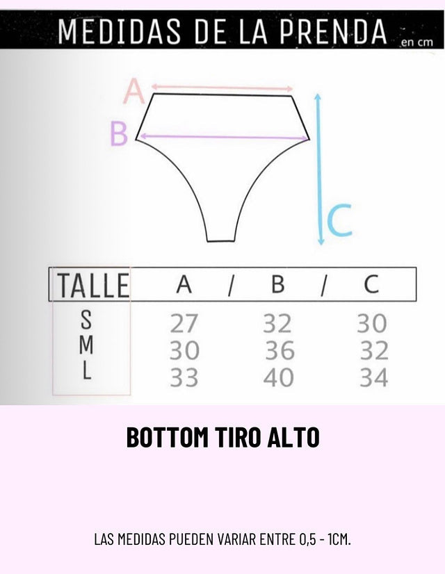 PINK TIRO ALTO TANGA - BOTTOM